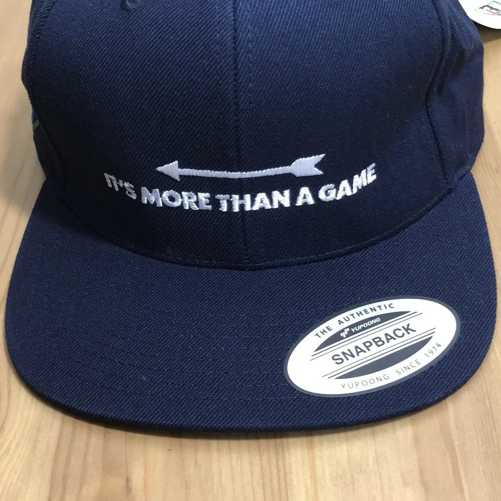 NWT Baseballe Lifestyle 101 Homerun Hustle Hat x Monopoly Snapback Hat OSFM Navy